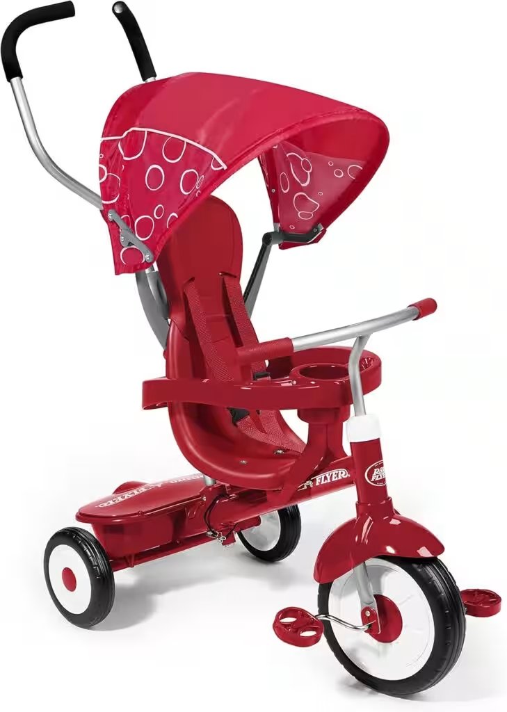 Radio Flyer 4-in-1 Stroll N Trike Red Review: We Tested the Amazon Bestseller So You Don't Have To - Product Image