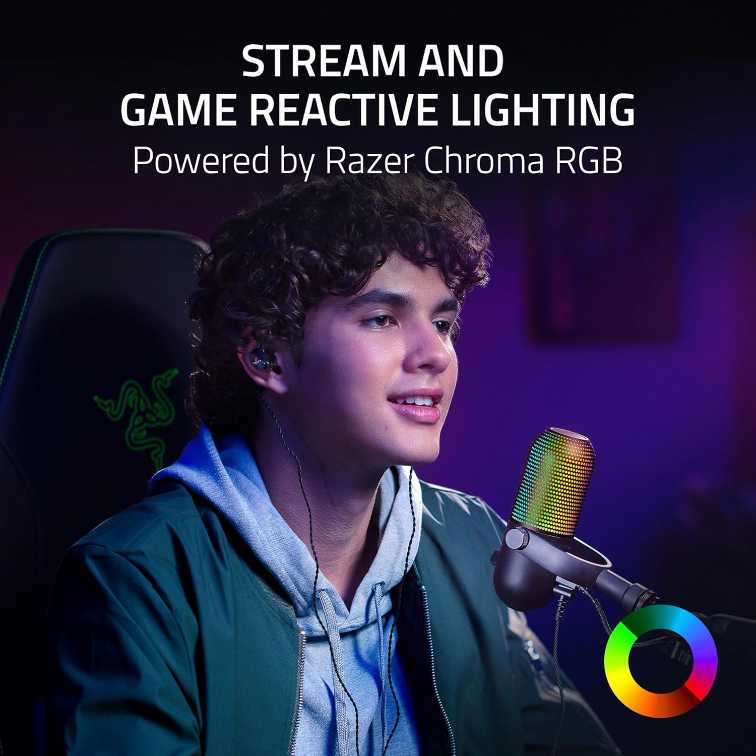 Razer Seiren V3 Chroma USB Microphone RGB - Key Specifications