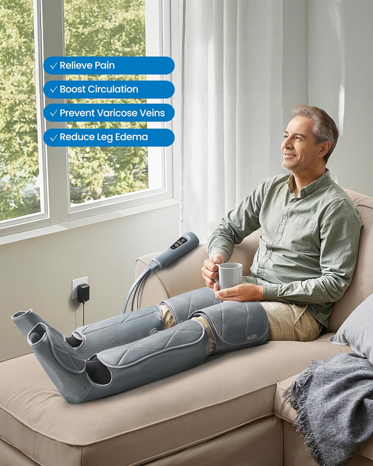 Renpho Leg Massager Air Compression for Circulation - How It Compares