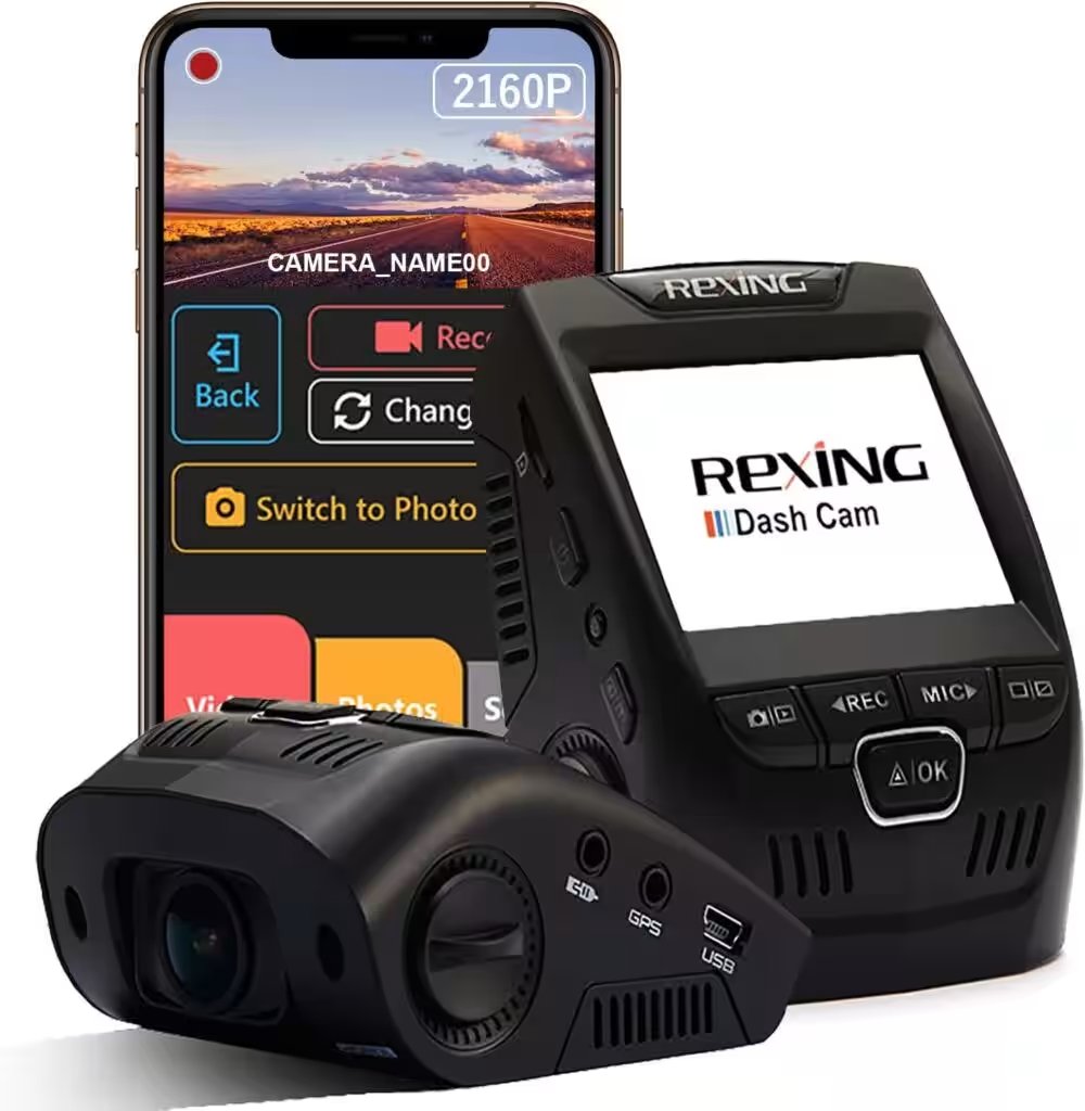 Rexing V1 4th Gen 4K UHD WiFi Dash Cam Review — The Amazon Favorite With 15,000+ Ratings Put to the Test - Product Image