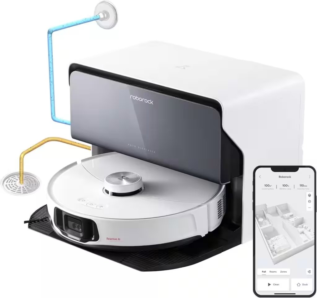 Roborock S8 MaxV Ultra Robot Vacuum Auto Empty Review: Best Electronics Pick Under $50? - Product Image