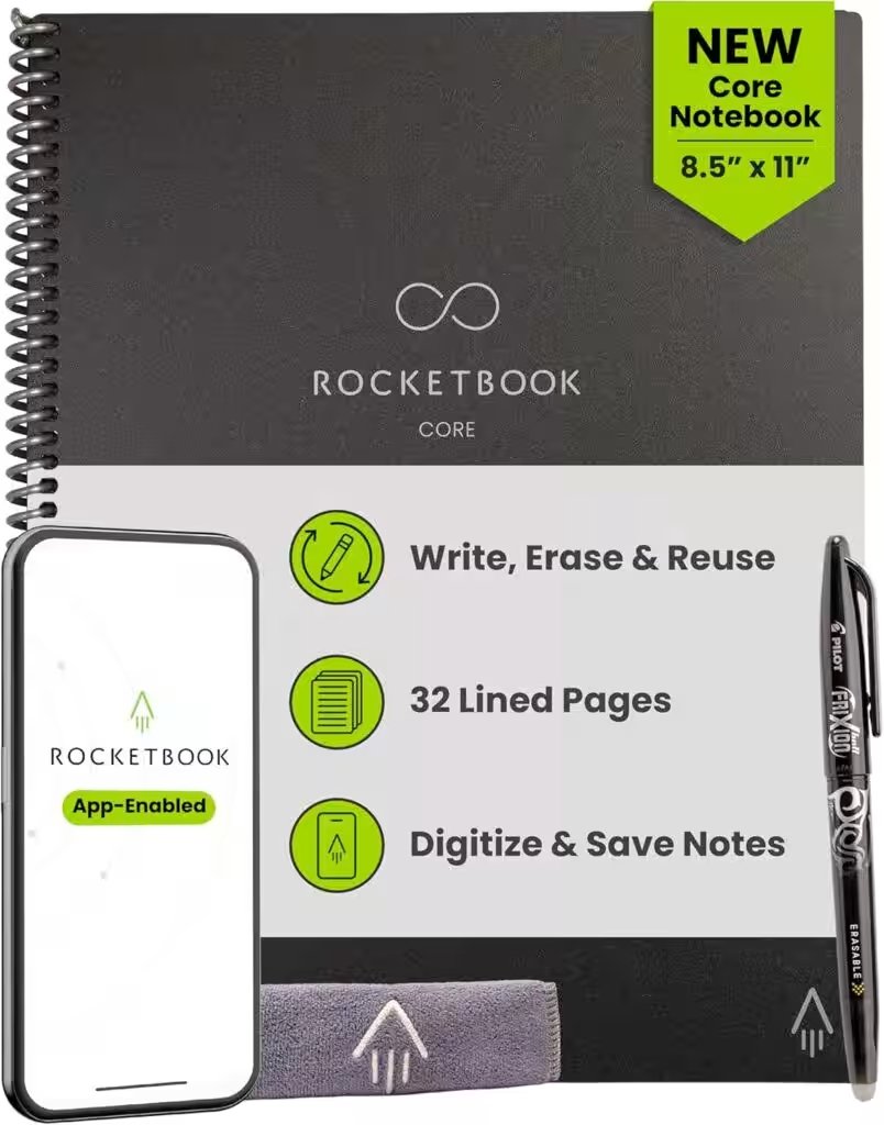 Rocketbook Core Reusable Smart Notebook Letter Size Review 2026: Our Honest Verdict After Weeks of Testing - Product Image
