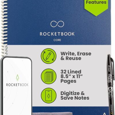 Rocketbook Core Smart Reusable Notebook Letter Size Review — Is It Really Worth $35 in 2026? - Product Image