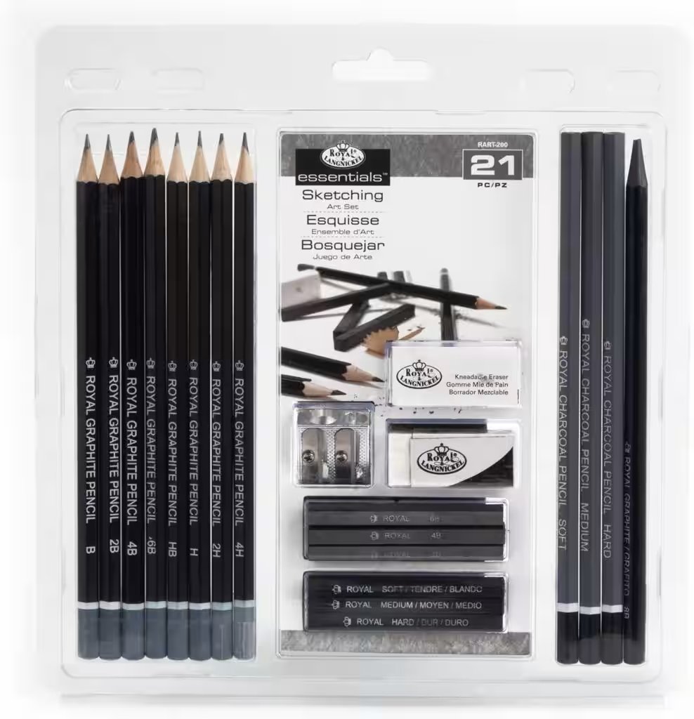Royal Langnickel Essentials Sketching Pencil Set 21 Piece Review: The 25,000+-Review Amazon Hit — Worth Your Money? - Product Image
