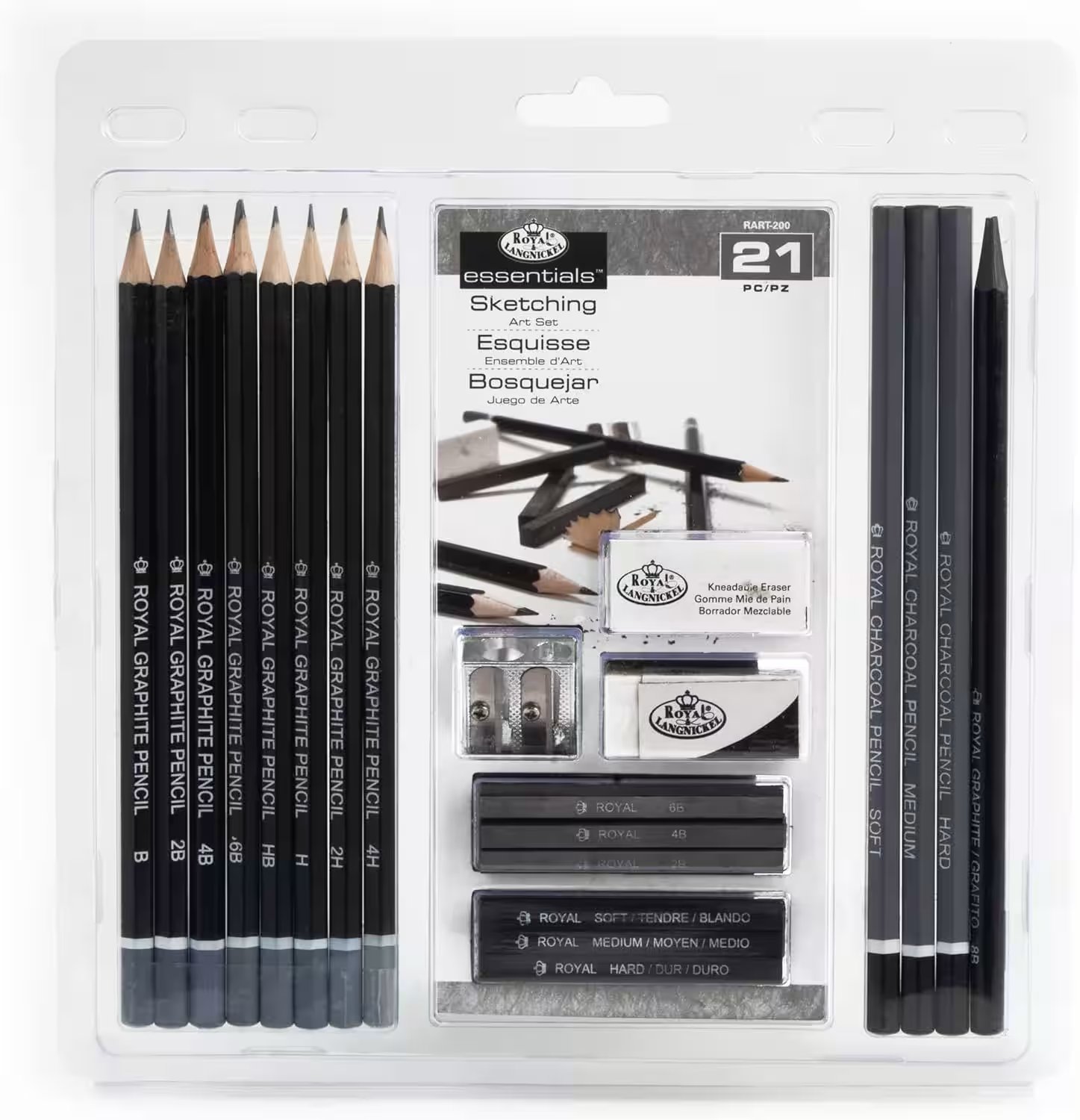 Royal Langnickel Essentials Sketching Pencil Set 21 Piece Review