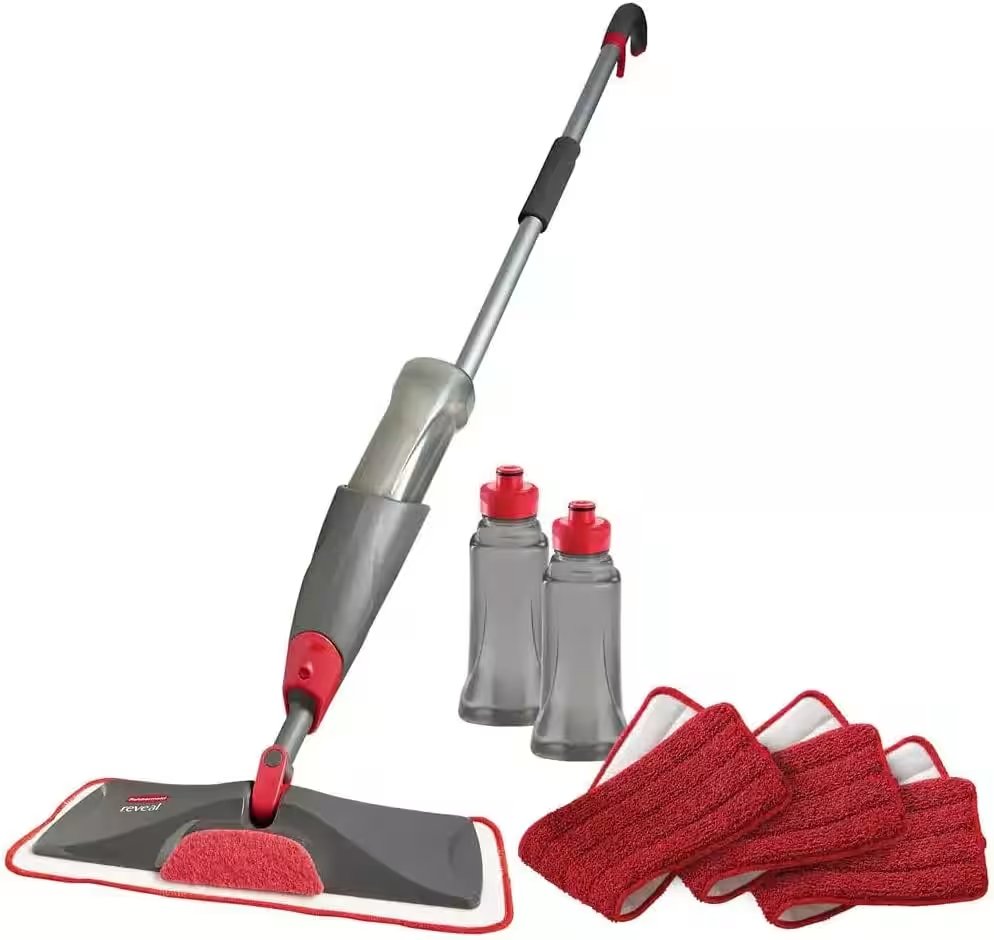 Rubbermaid Reveal Spray Mop Floor Cleaning Kit Review: Is This Top-Rated Amazon Pick Worth $36? - Product Image