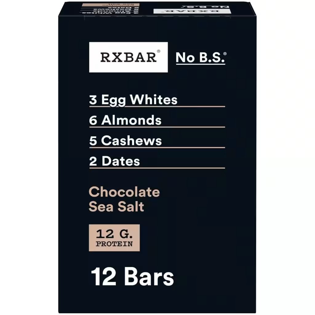 Rxbar Protein Bar Chocolate Sea Salt 12 Pack Review: We Tested the Amazon Bestseller So You Don't Have To - Product Image