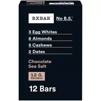 Rxbar Protein Bar Chocolate Sea Salt 12 Pack Review: We Tested the Amazon Bestseller So You Don't Have To - Product Image