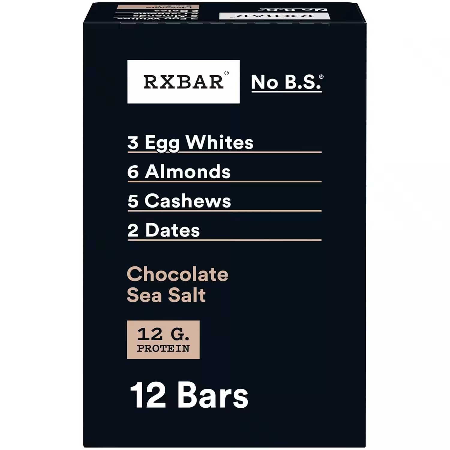 Rxbar Protein Bar Chocolate Sea Salt 12 Pack Review