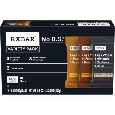 RXBAR Protein Bar Variety Pack 14 Count Review: Is This Top-Rated Amazon Pick Worth $40? - Product Image