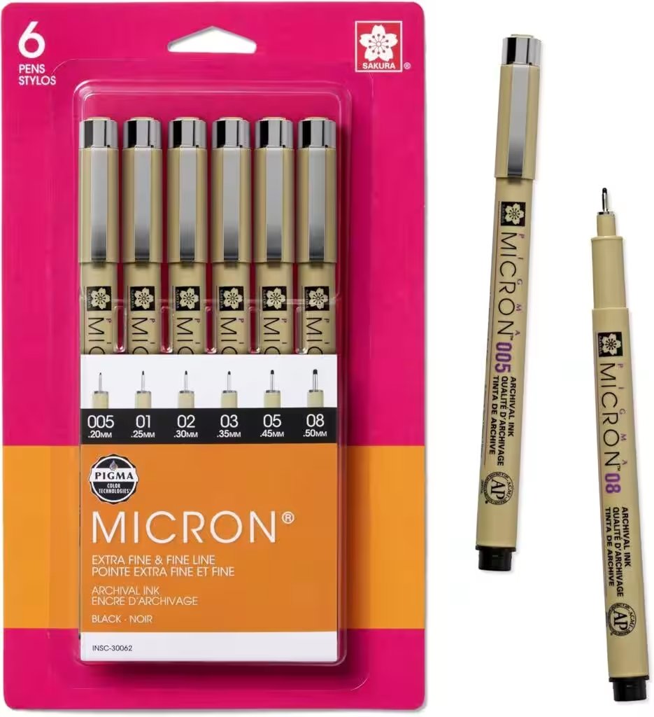 Sakura Pigma Micron Fineliner Pens Archival Ink 8 Pack Review — Is It Really Worth $30 in 2026? - Product Image