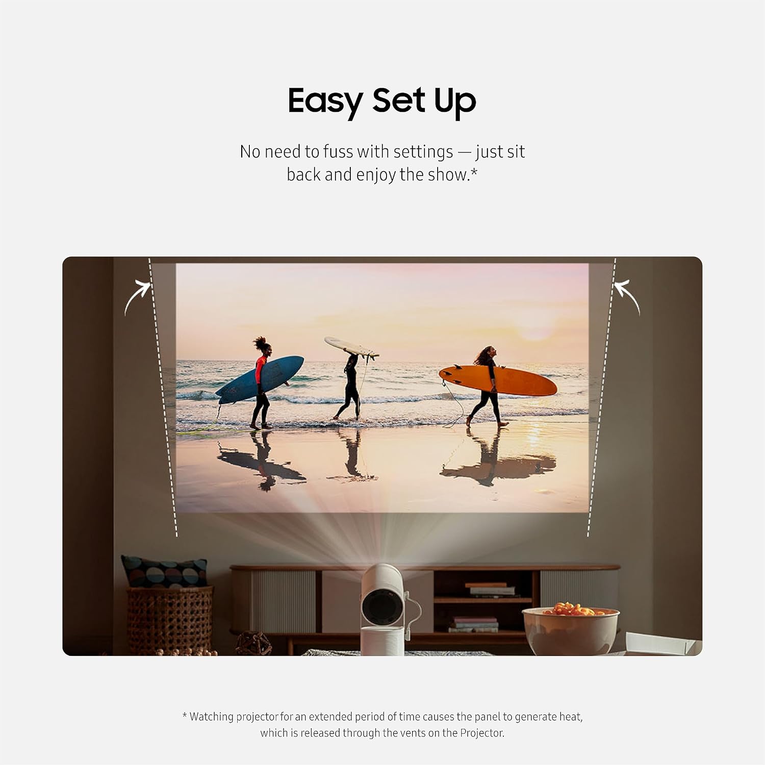 Samsung The Freestyle 2nd Gen Portable Projector - Real-World Performance