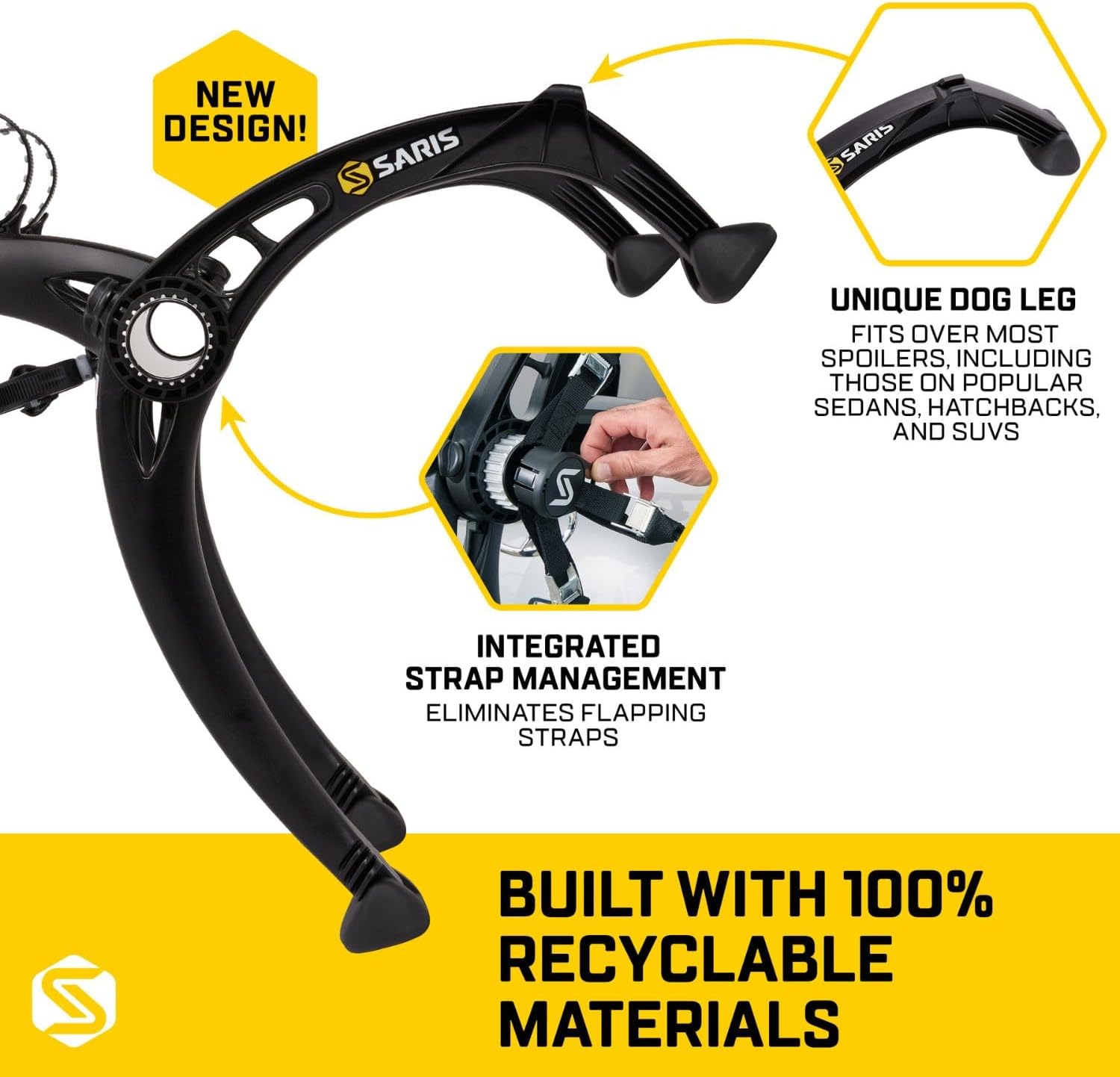 Saris Bones EX 3-Bike Trunk Rack - How It Compares