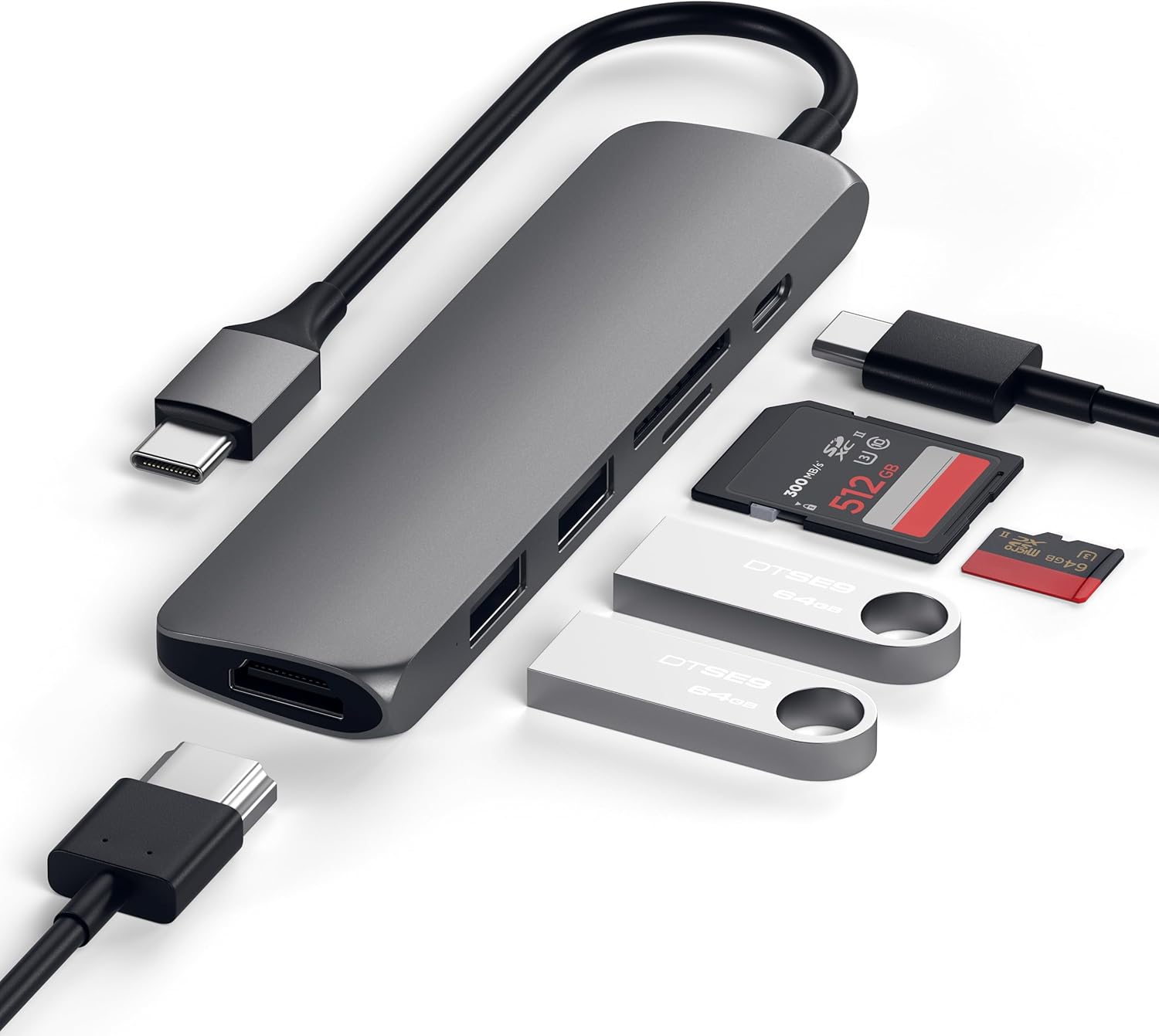 Satechi USB-C Slim Multi-Port Adapter V2 - Design and Build Quality