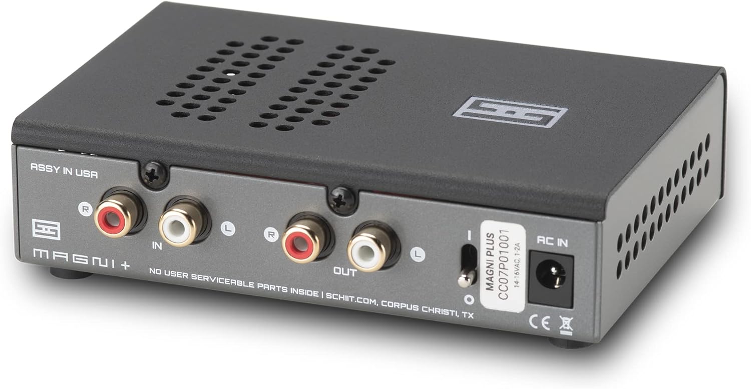 Schiit Magni Plus Headphone Amplifier - Key Specifications