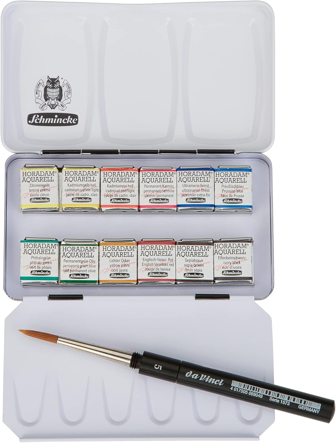 Schmincke Horadam Aquarell Set 12 Half Pans Review