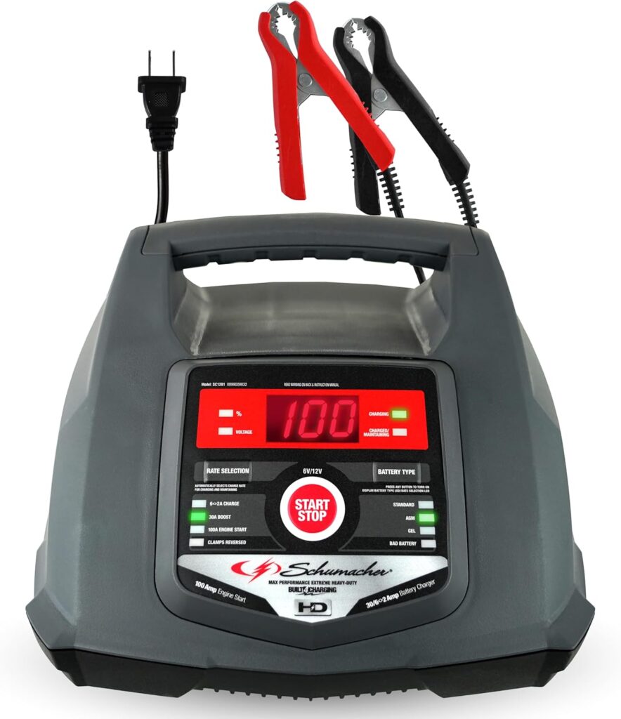 Schumacher SC1281 Battery Charger Maintainer Review: Best Automotive Pick Under $40? - Product Image