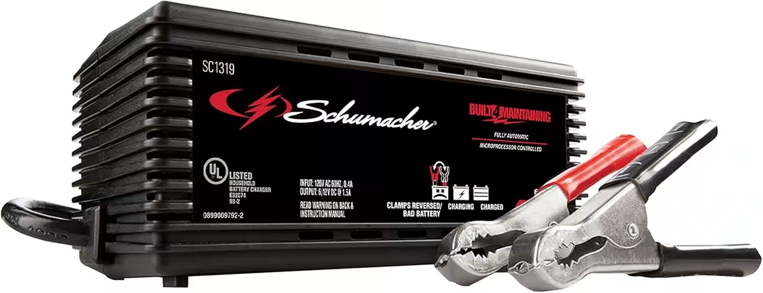 Schumacher SC1319 Battery Maintainer 1.5A 6V/12V Review