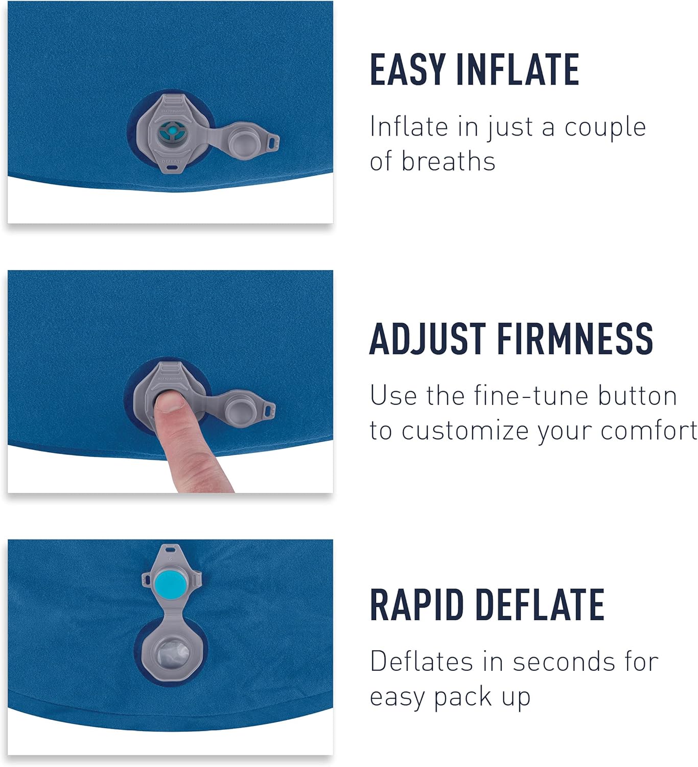 Sea to Summit Aeros Premium Inflatable Pillow - Design and Build Quality