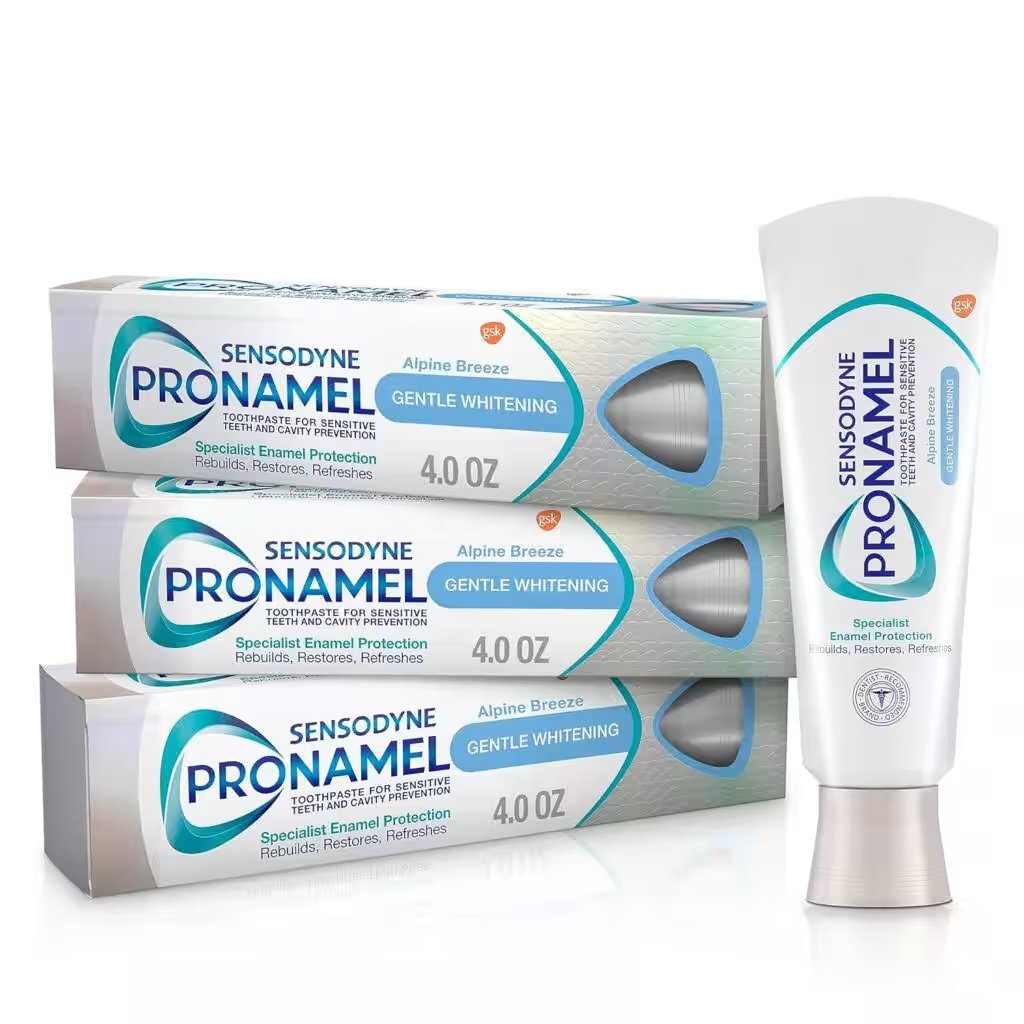 Sensodyne Pronamel Gentle Whitening Toothpaste 4oz 3 Pack Review: The 60,000+-Review Amazon Hit — Worth Your Money? - Product Image