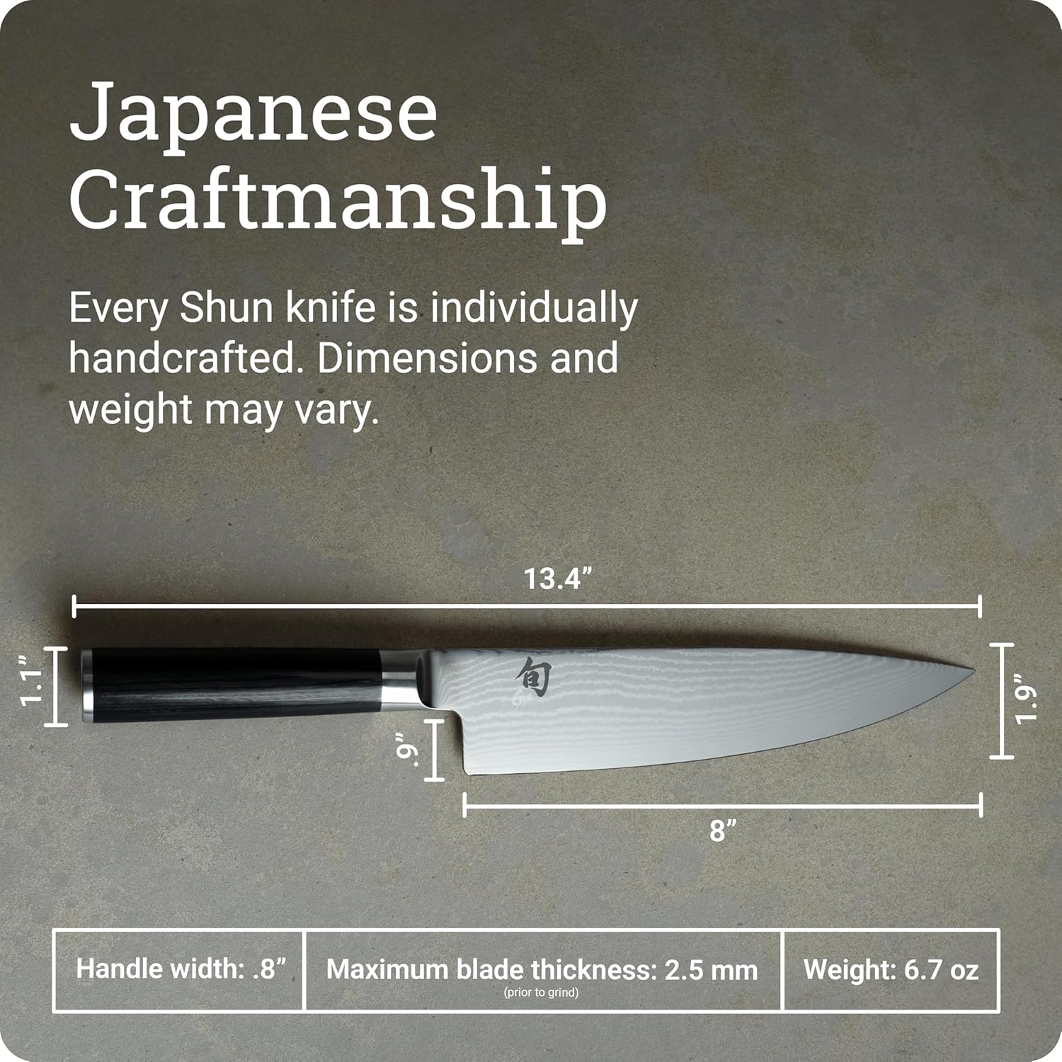 Shun Classic 8 Inch Chef's Knife - How It Compares