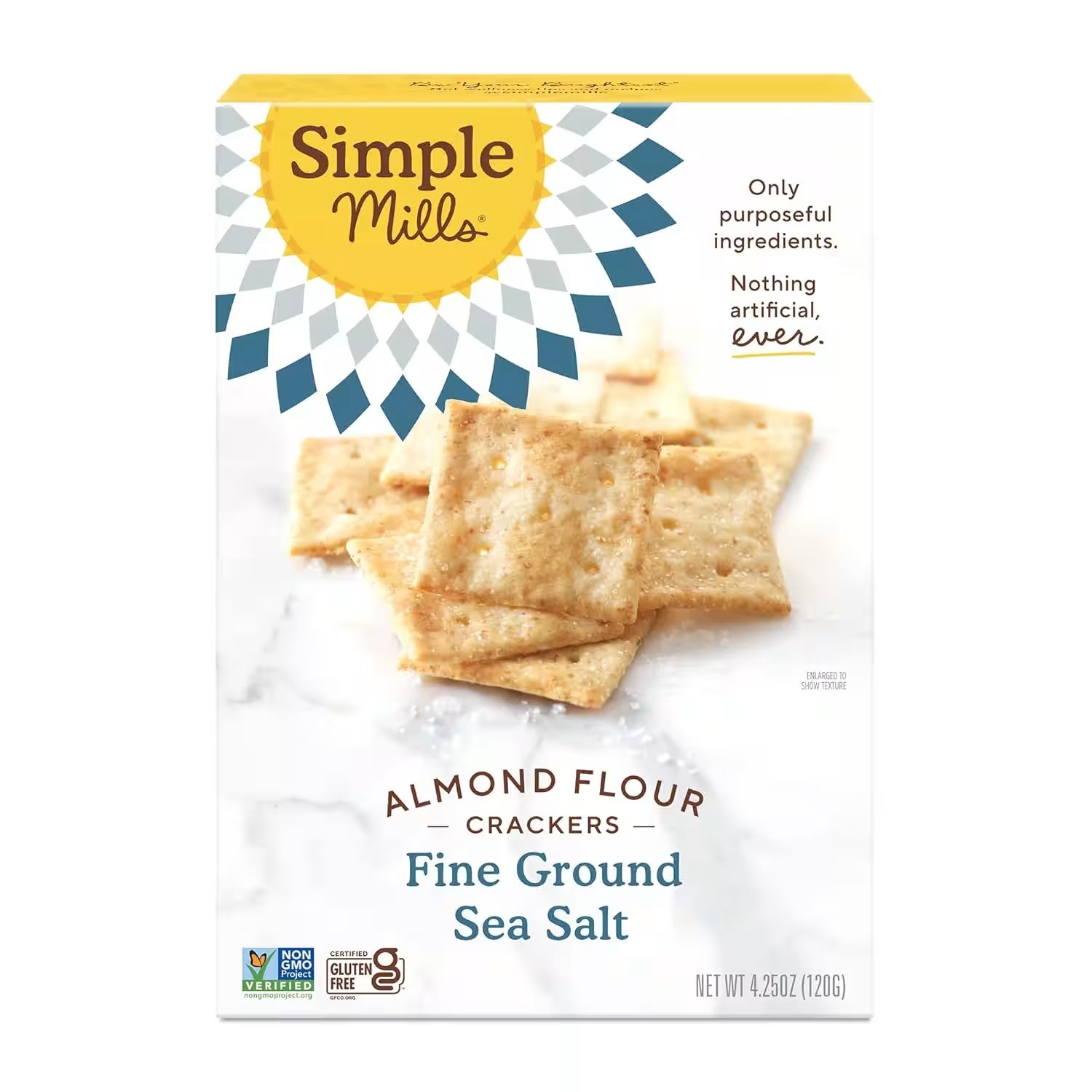 Simple Mills Almond Flour Crackers Fine Ground Sea Salt 4.25oz Review