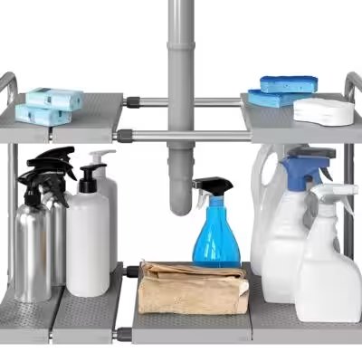 SimpleHousewares Stackable 2 Tier Under Sink Cabinet Organizer Review 2026: Our Honest Verdict After Weeks of Testing - Product Image