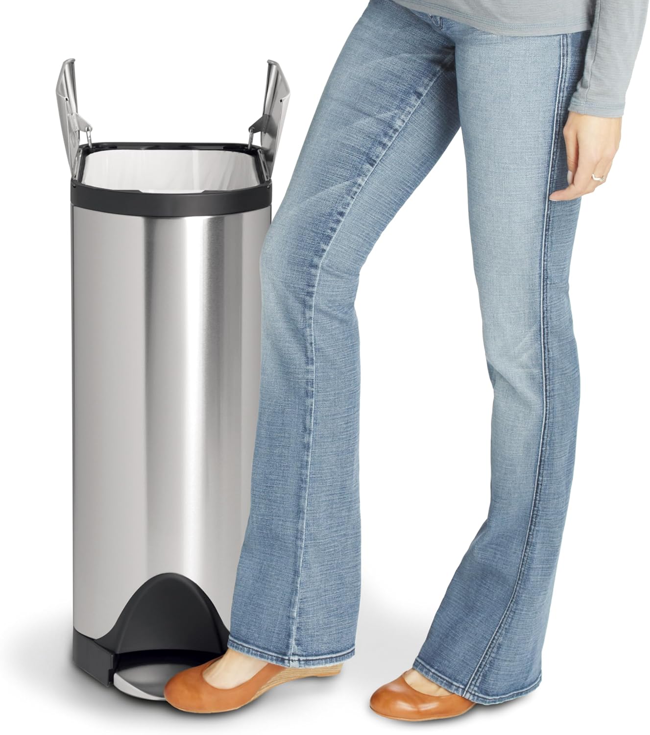 Simplehuman Butterfly Step Trash Can 45 Liter - Key Specifications