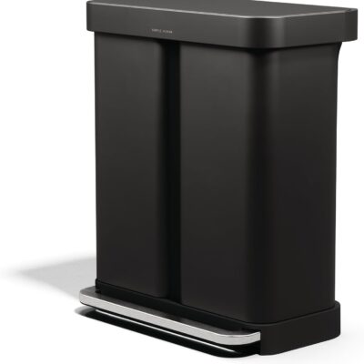 SimpleHuman Rectangular Liner Pocket Trash Can 58L Review: Best Home & Kitchen Pick Under $25? - Product Image