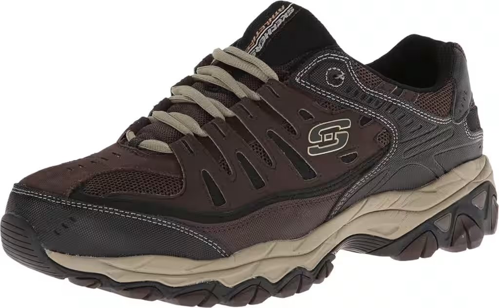 Skechers Men's Afterburn Memory-Foam Lace-Up Sneaker Review: 65,000+ Reviews Can't Be Wrong — Or Can They? - Product Image