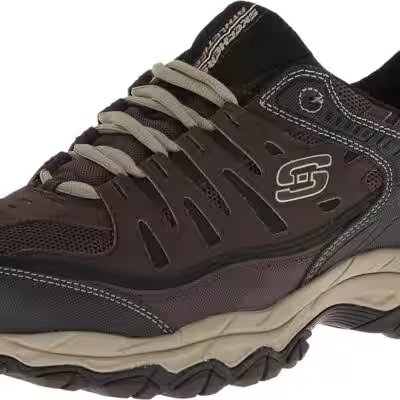 Skechers Men's Afterburn Memory-Foam Lace-Up Sneaker Review: 65,000+ Reviews Can't Be Wrong — Or Can They? - Product Image