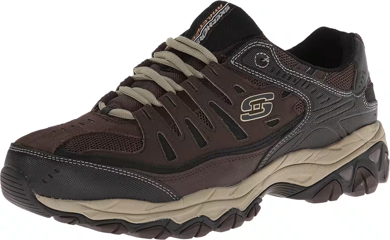 Skechers Men's Afterburn Memory-Foam Lace-Up Sneaker Review