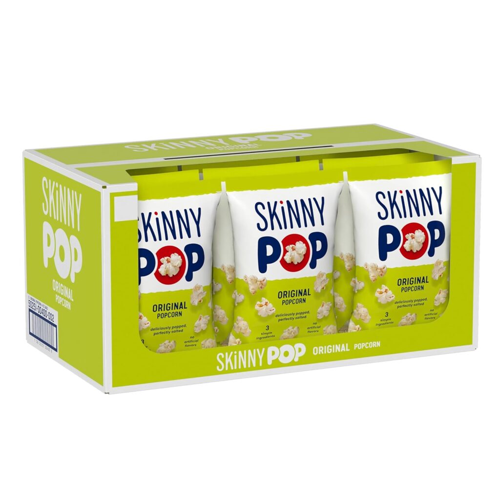 Skinny Pop Original Popcorn 4.4oz 12 Pack Review: Why This 4.8-Star Amazon Best-Seller Deserves the Hype - Product Image