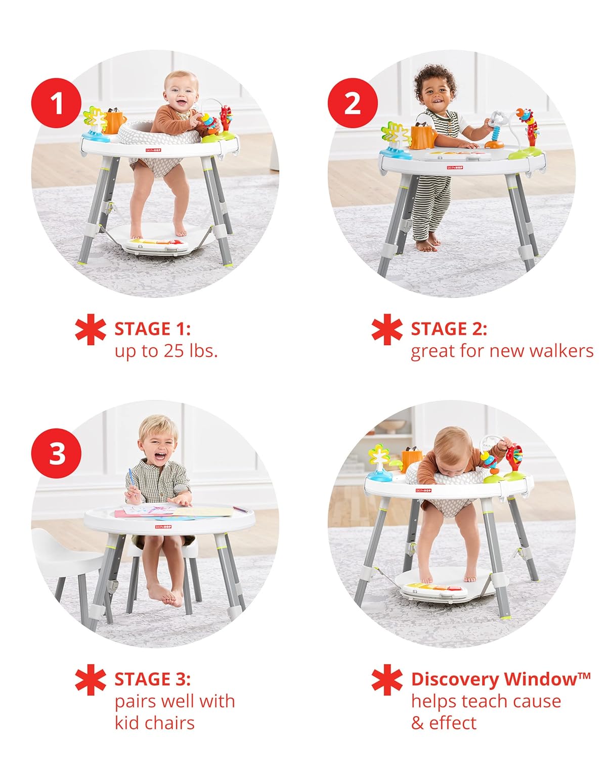 Skip Hop Explore and More Baby Activity Center - Design and Build Quality