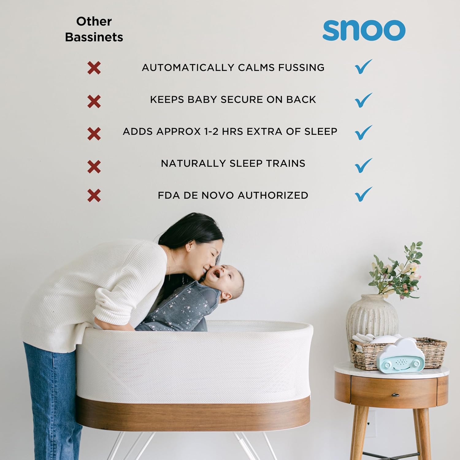Snoo Smart Sleeper Bassinet by Happiest Baby - Design and Build Quality