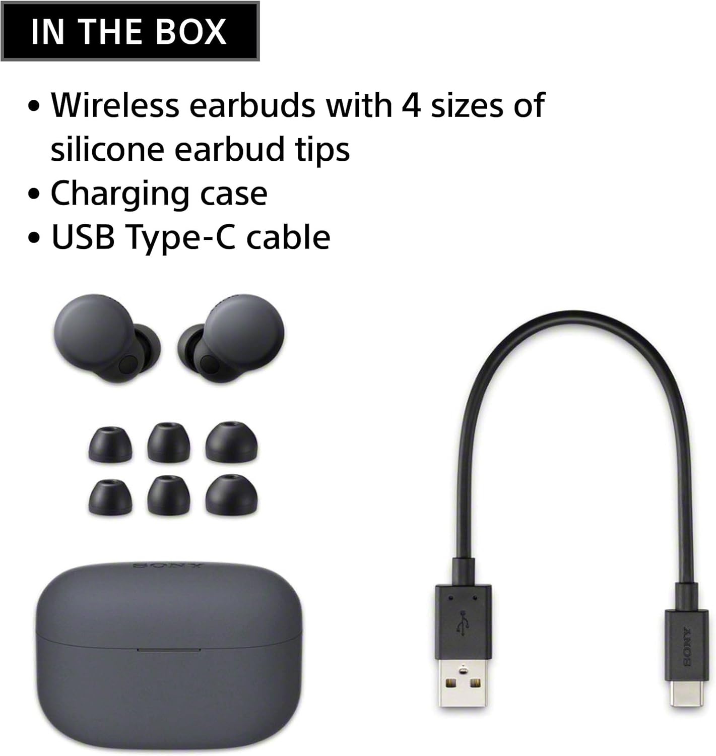 Sony LinkBuds S Truly Wireless Noise Canceling Earbuds - How It Compares