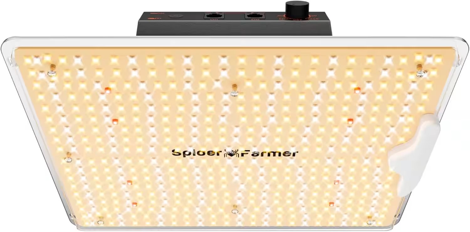 Spider Farmer SF-1000D LED Grow Light Full Spectrum Review