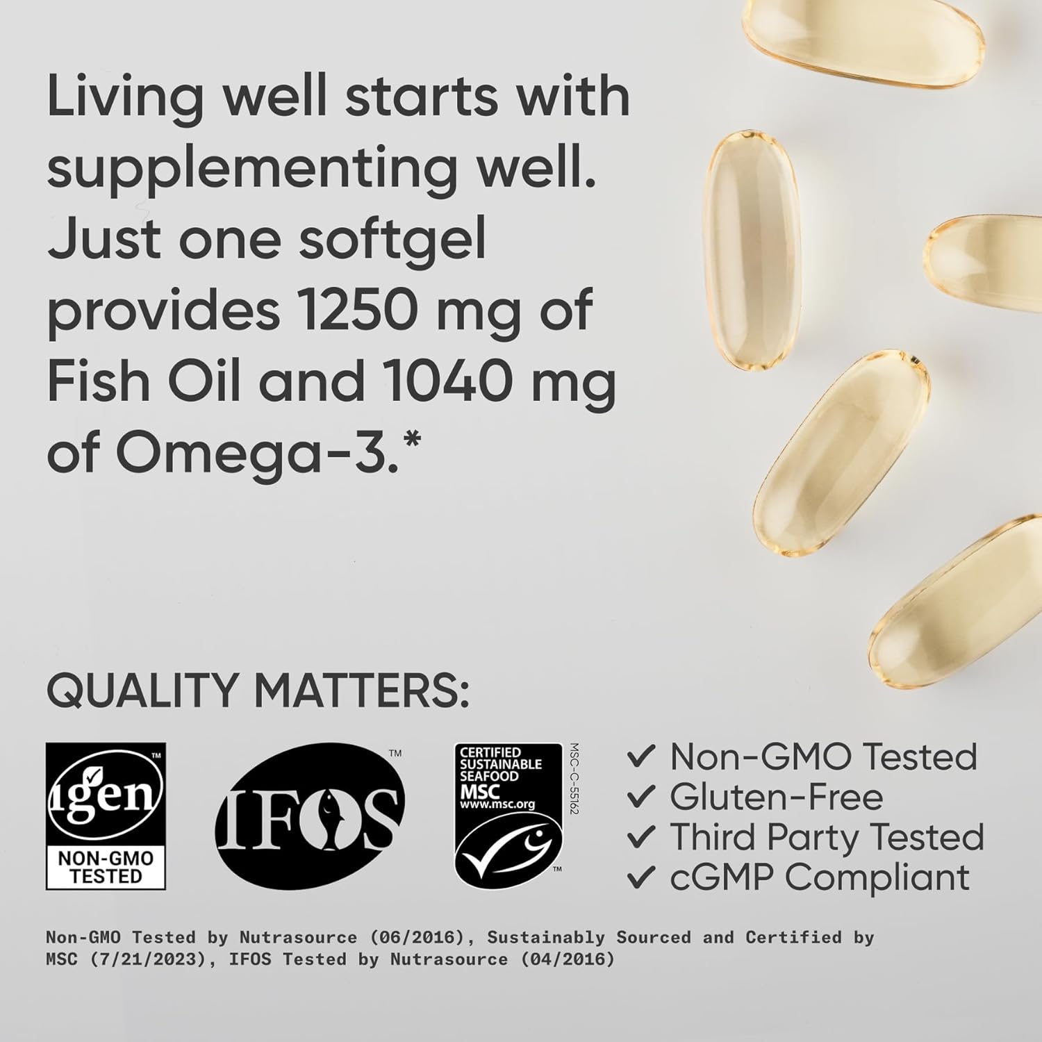 Sports Research Omega-3 Fish Oil Triple Strength 180 Softgels - Real-World Performance