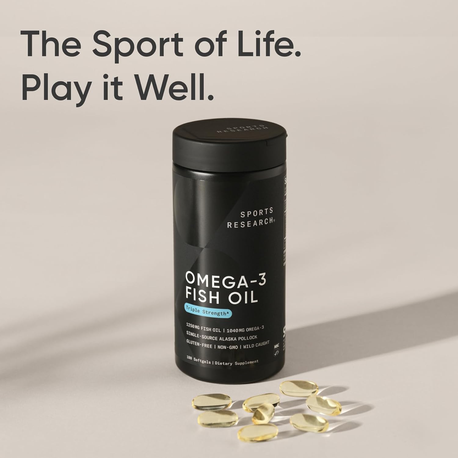 Sports Research Omega-3 Fish Oil Triple Strength 180 Softgels - Is It Worth the Price?