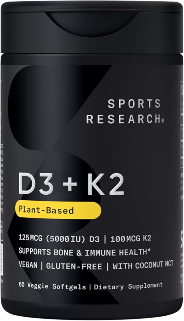 Sports Research Vitamin K2 + D3 60 Softgels Review: The 40,000+-Review Amazon Hit — Worth Your Money? - Product Image