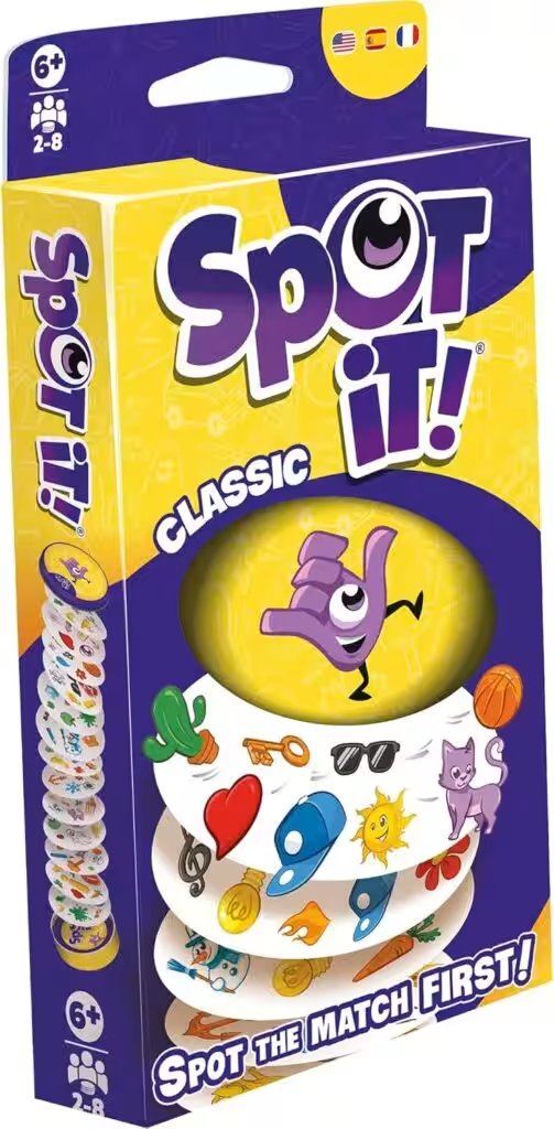 Spot It Original Card Game Asmodee Review: We Tested the Amazon Bestseller So You Don't Have To - Product Image