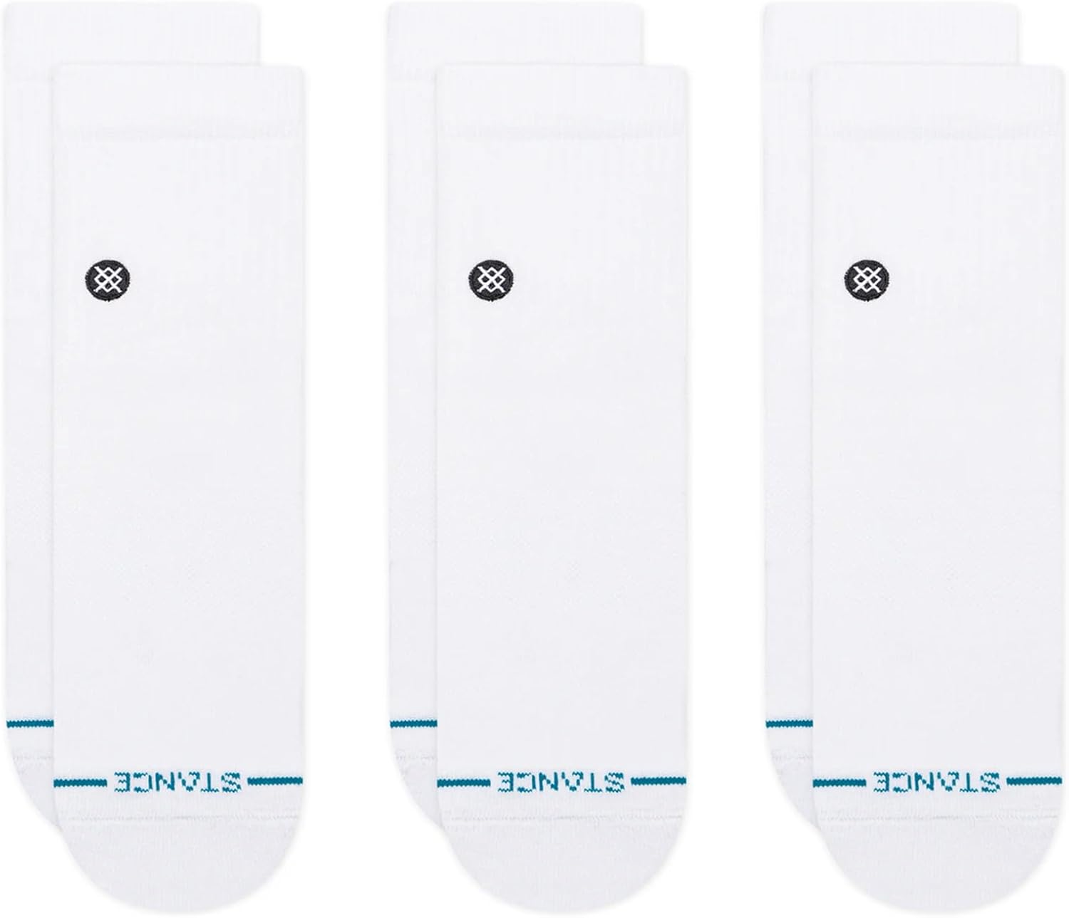 Stance Icon Quarter Socks 3 Pack - Design and Build Quality