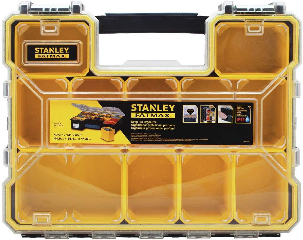 Stanley FatMax Deep Pro Organizer with 10 Compartments Review: Why 100,000+ Amazon Buyers Can't Stop Raving About It - Product Image