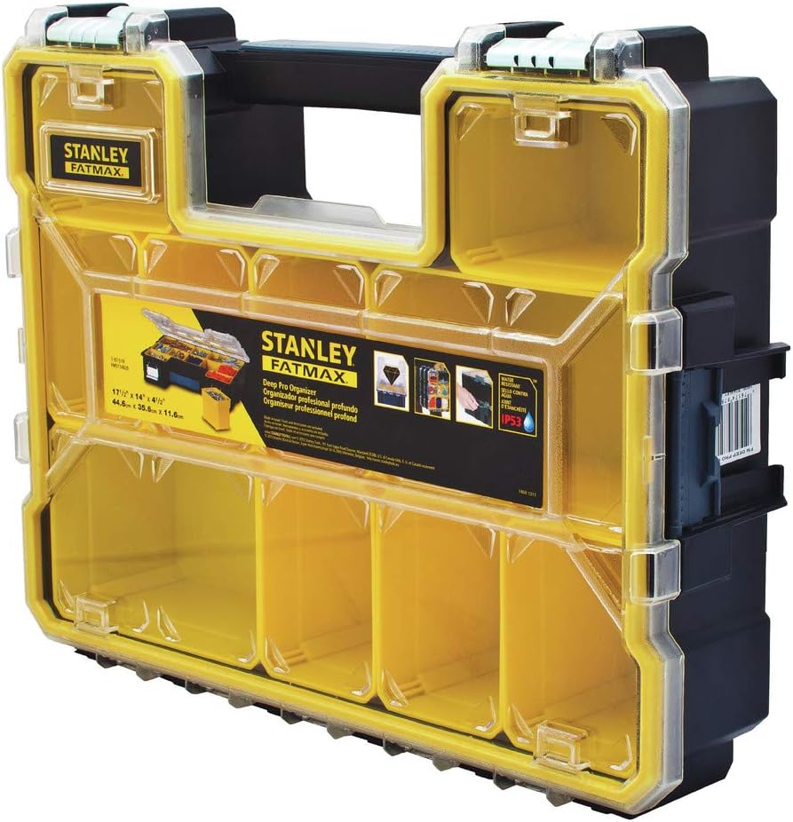 Stanley FatMax Deep Pro Organizer with 10 Compartments - Key Specifications