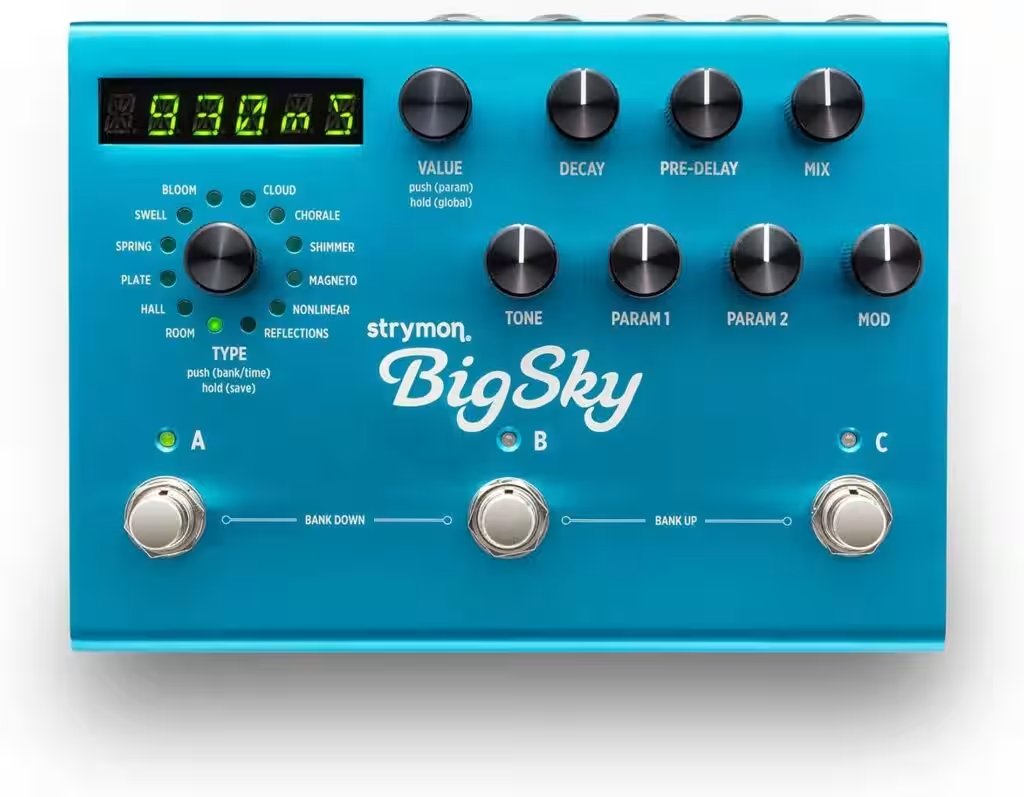 Strymon BigSky Multidimensional Reverb Pedal Review — The Amazon Favorite With 15,000+ Ratings Put to the Test - Product Image