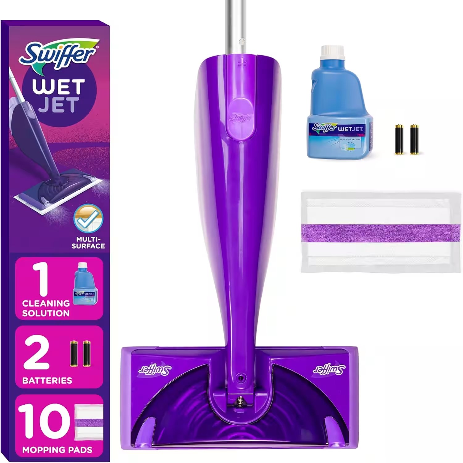 Swiffer WetJet Hardwood and Floor Spray Mop Starter Kit Review