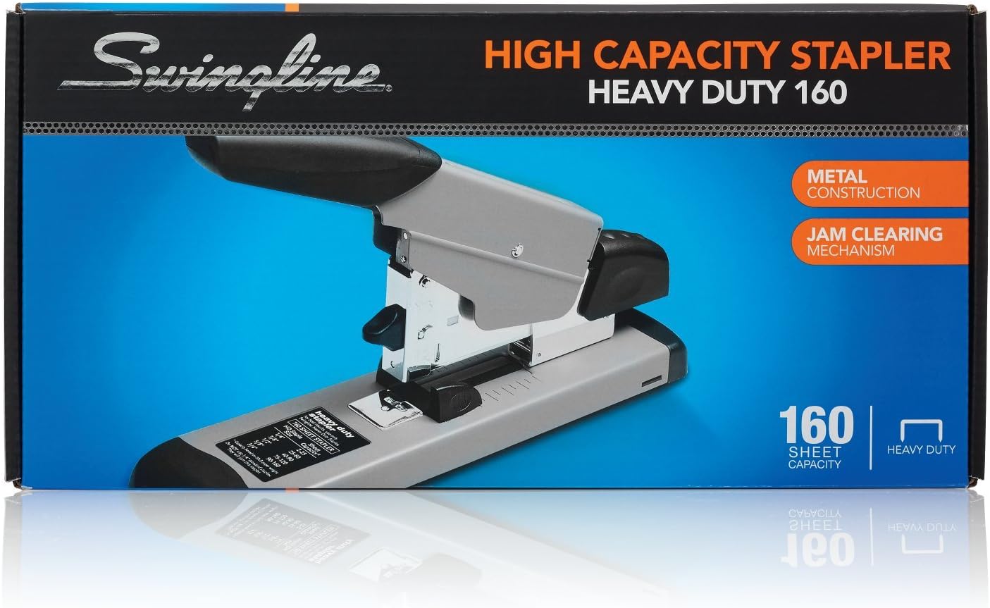 Swingline Heavy Duty Stapler 160 Sheet Capacity - Key Specifications