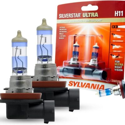 Sylvania Silverstar Ultra H11 Halogen Headlight Bulbs 2 Pack Review: We Tested the Amazon Bestseller So You Don't Have To - Product Image