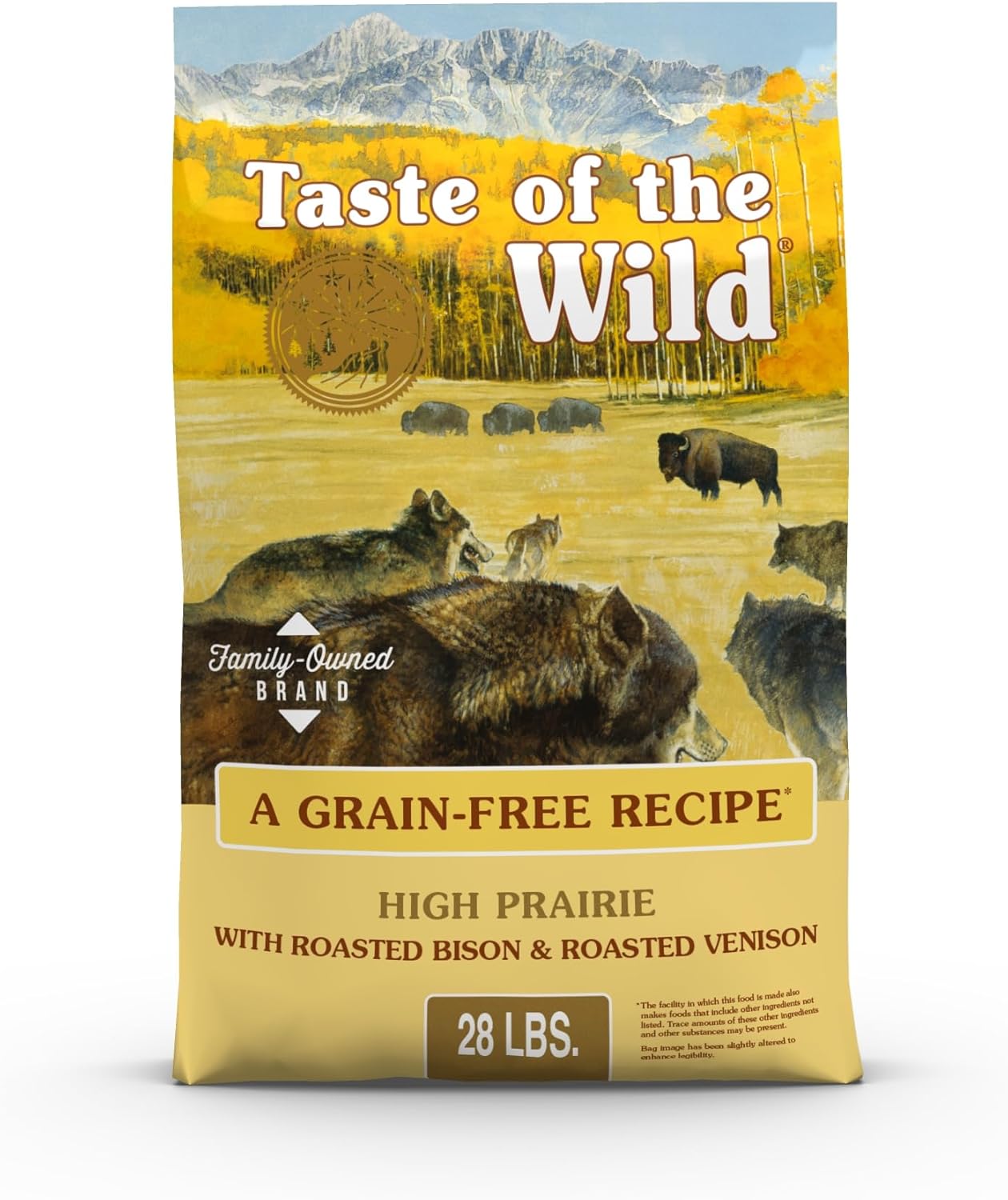 Taste of the Wild High Prairie Grain Free Dog Food 28lb Review