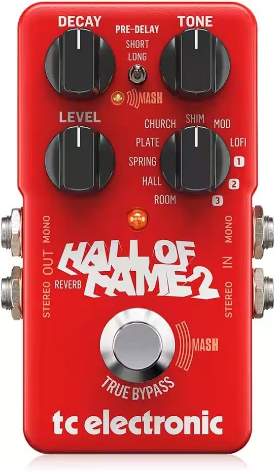 TC Electronic Hall of Fame 2 Reverb Pedal Review: Best Musical Instruments Pick Under $30? - Product Image